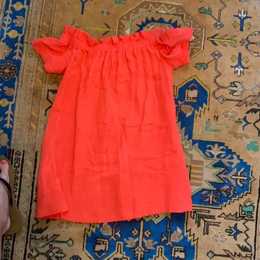 AMADI cover up off the shoulder dress